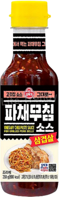 오뚜기 삼겹살 파채무침소스 350g glo*356mv, 1개
