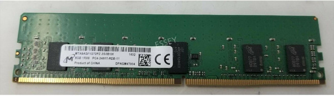 8GB 1RX8 PC4-2400T-RD1-11 모듈