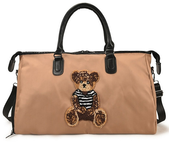 노멀리 곰돌이 더플백 보스턴백