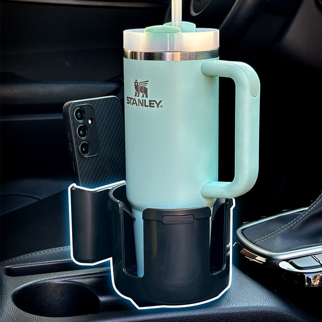 차량용 컵홀더 차량 자동차 대형 텀블러 대용량 거치대
