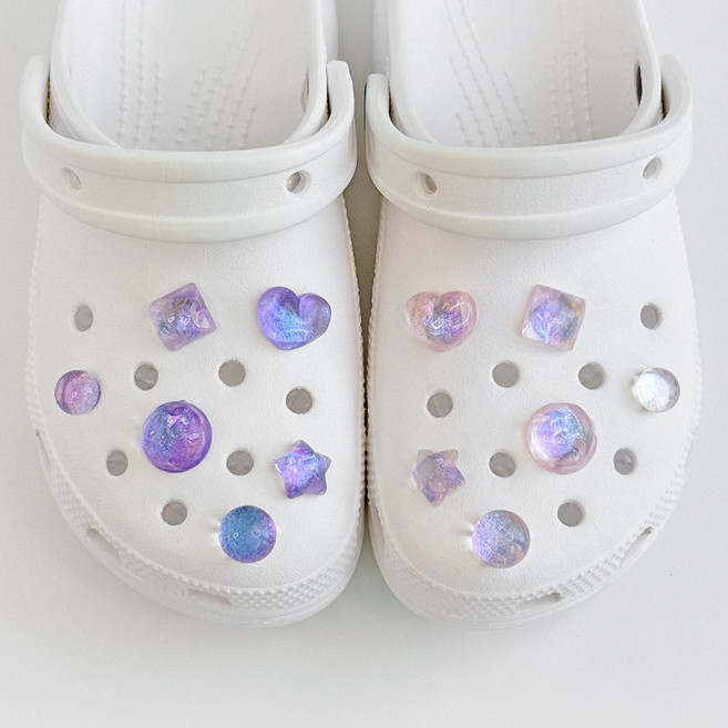 퍼니펀 퍼플 오로라 얼음 파츠 세트 12P