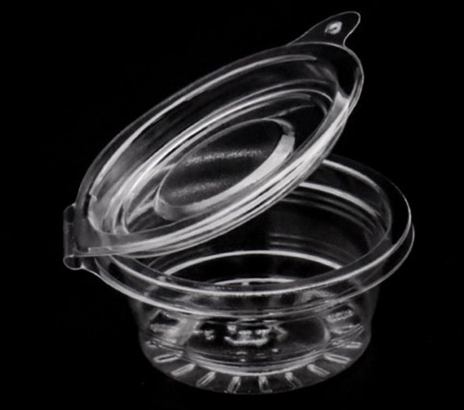 엠엔피 일회용 포장용기 원터치 원형 소스컵 소스용기 소, 1개