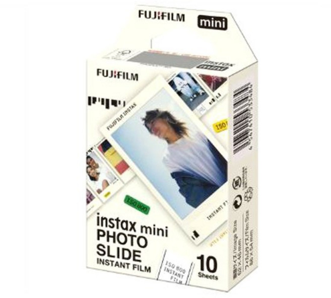 FUJIFILM 富士 instax mini 拍立得空白底片 (灑花邊框) - 適用mini系列相機, 1包, 正片風(10張底片)2027/03, 錢包尺寸