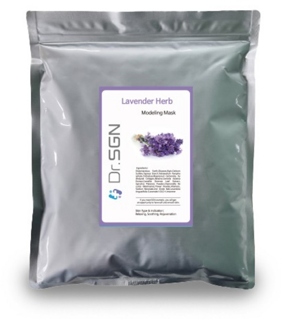 [에스지엔바이오] 닥터에스지엔 라벤더 허브 모델링팩 1kg Dr.SGN Lavender Herb Modeling Mask, 1개, 1개입