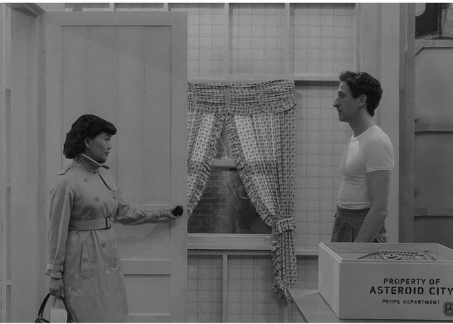 조이포스터 TSQ-189 애스터로이드 시티 대형 영화포스터 브로마이드 A1웨스 앤더슨 흑백 가로형 노텍스트