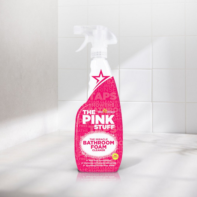 핑크스터프 미라클 배스룸 폼 클리너, 750ml, 1개