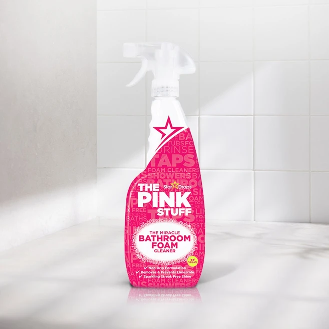 핑크스터프 미라클 배스룸 폼 클리너, 750ml, 1개 - 쿠팡