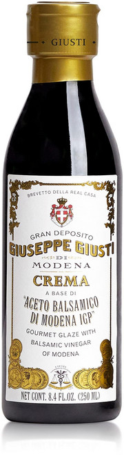 주세페 주스티 이탈리아 크레마 발사믹 글레이즈 모데나 IGP Giusti Balsamic Glaze Based on Thick Balsamic Vinegar of Modena –, 1개, 250ml