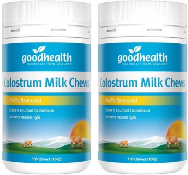 굿헬스 초유 츄어블 바닐라맛 150정, 2개 - 쿠팡