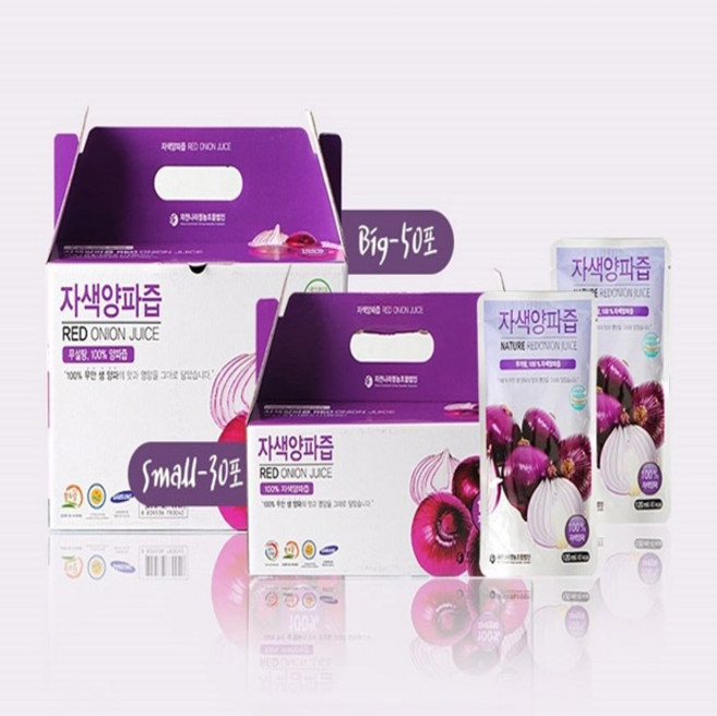 양파주산지 전남 무안 자연나라 문호일 자색양파즙 100ml 30포, 30개