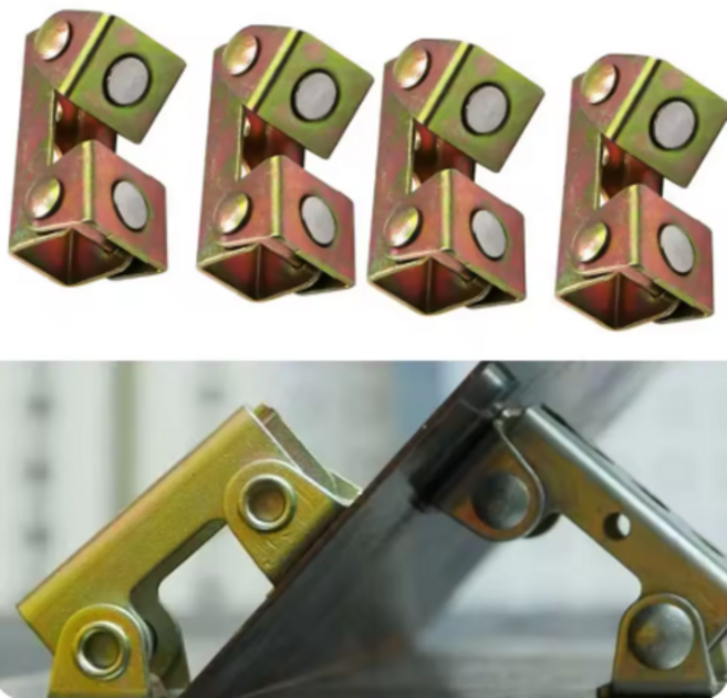 마그네틱 용접 자석 고정 클램프 홀더 클립 각도조절 납땜 액세서리 (A0369), 1개