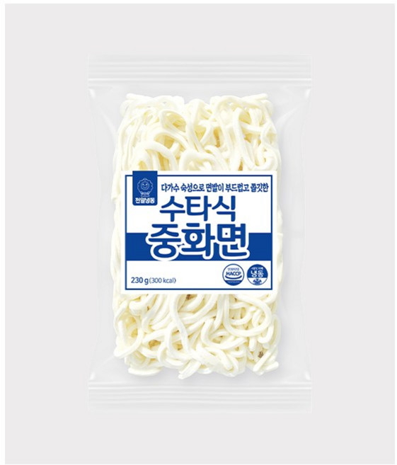 천일 짜장면 사리면 수타식 중화면 230g, 10개