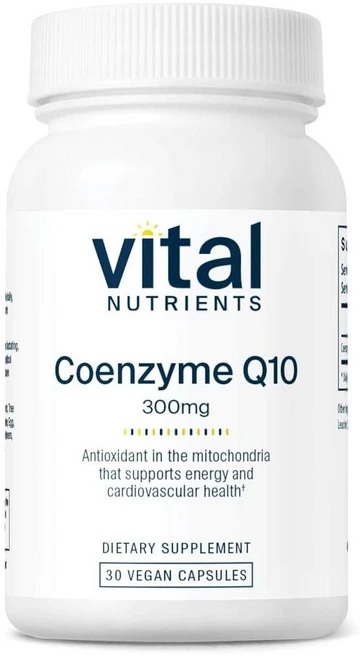 바이탈 뉴트리언츠 코엔자임 코큐텐 300mg 캡슐 Vital Nutrients CoEnzyme Q10, 1개, 30정 - 쿠팡