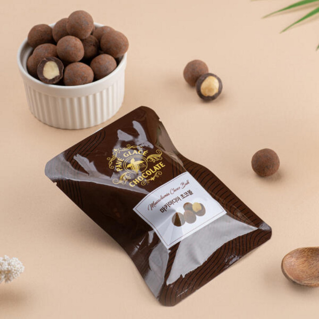 아트박스/파베글라스 마카다미아 밀크 초코볼 50g 3개
