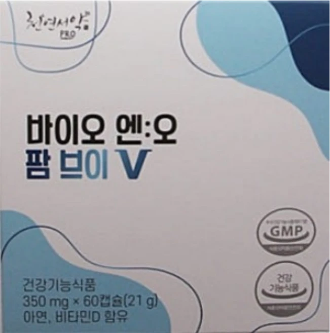 팜브이 바이오 엔:오 60캅(산화질소 대체물질), 1개, 60정 - 쿠팡