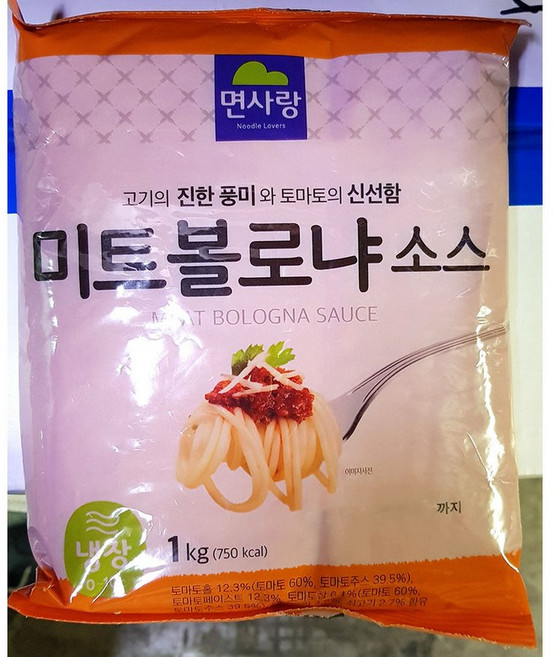미트스파게티소스 (면사랑 볼로냐 1K), 1개, 1kg