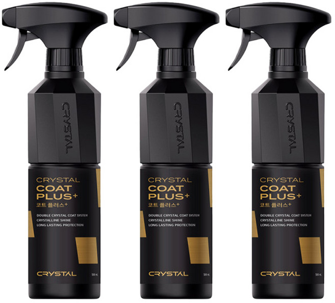 [메가마트]불스원 크리스탈 코트 플러스 500ml, 3개