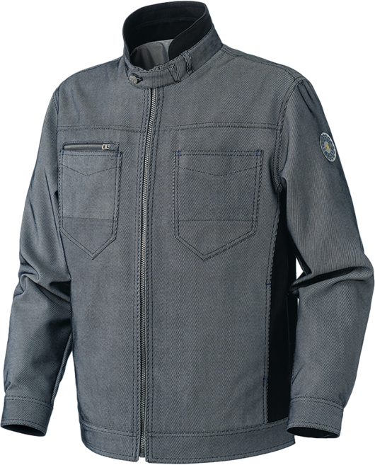 윌비 PR104 사철복 블랙진 집업 점퍼 자켓 세트 회사복 작업복 근무복 단체복