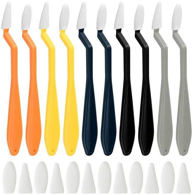 5세트 110PCS 스케치 드로잉 도구 용품용 스텀프 블렌딩 스텀프 페이퍼 아트 블렌더 와이프 스크레이퍼 아티스트용 스펀지 와이퍼 펜슬 문지르기