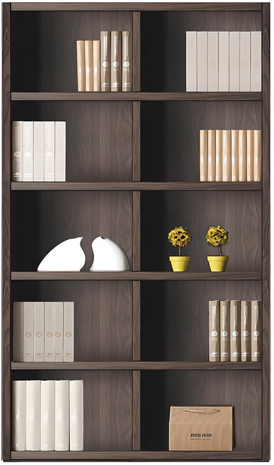 예뫼솔 2000시스템책장 5단-400-500-600-800-1000-1200사이즈 수납선택 책장 책꽂이 수납장 진열장, 5단-1200책장-월넛, 5단