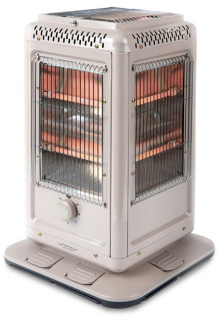 유니맥스 발터치 타이머 오방향 전기난로, UMH-3010FM, 모카