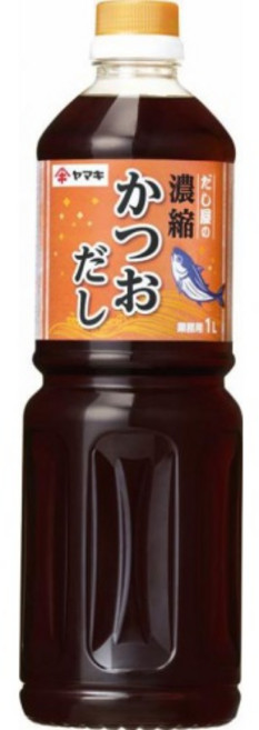 야마끼 100배 농축 가쓰오 가다랑어 육수 1L, 1개