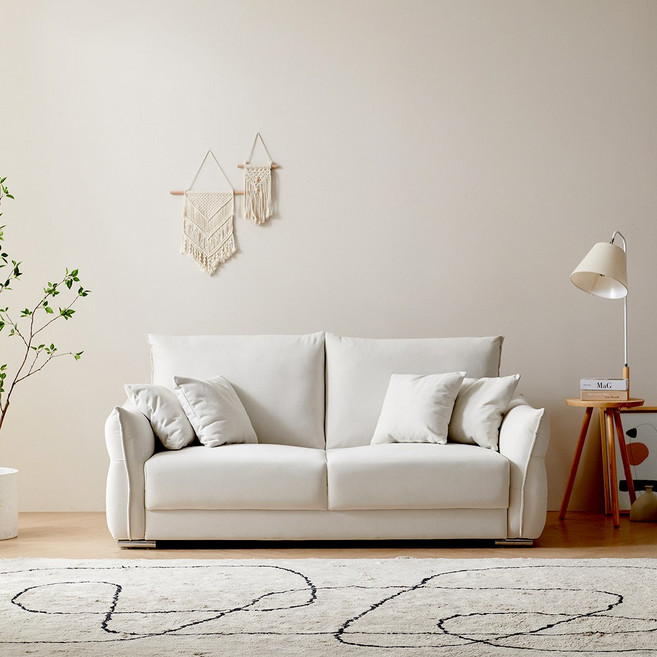 두오모 타이보 등받이 조절 3인용 소파 쿠션 무료 증정