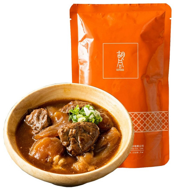 胡同 紅燒半筋半肉牛肉湯調理包 500g, 1個