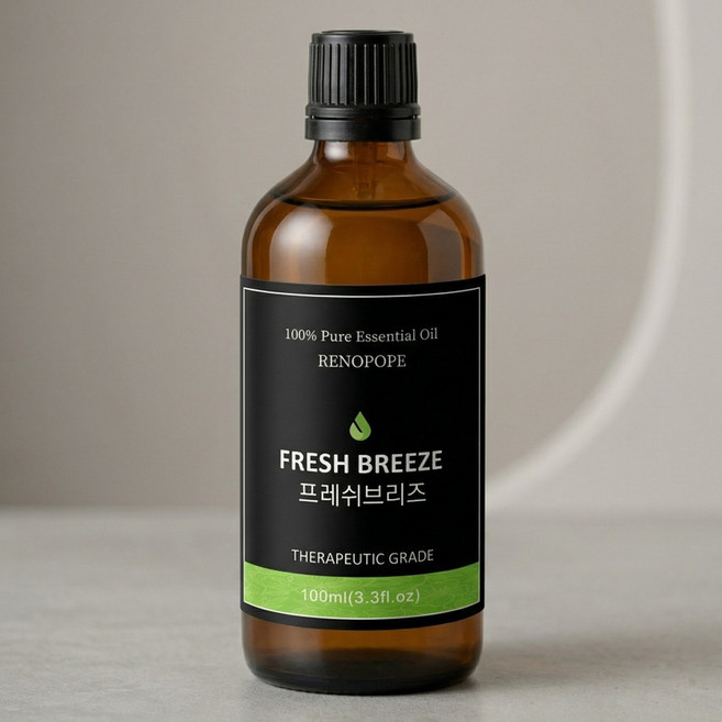 레노포프 에센셜오일 35종, 1개, 25.프레쉬브리즈(상쾌/코막힘), 100ml