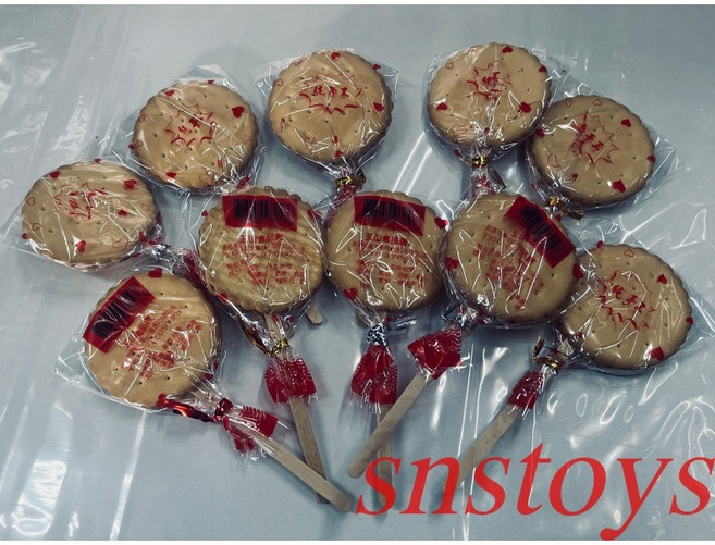 sns 古早味 懷舊零食 麥芽糖餅棒棒糖 60支/罐, 1個