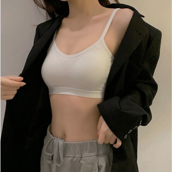 無鋼圈莫代爾內衣，舒適居家睡覺外出皆宜，無痕胸罩，小胸適用，女內衣 H-b11