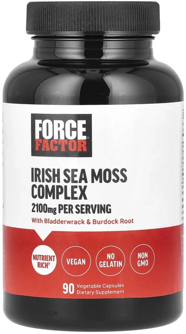 매우편하고 Force Factor 아이리쉬 바다 이끼 복합체 베지 캡슐 90정 끝내주게잘나가는상품, ForceFactor아이리쉬바다이끼복합체베지캡슐90정, 1개 - 쿠팡