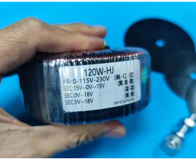 小白的生活工場 120W 環型變壓器 AC 110V 轉, 1個, 出雙AC 18​​V(主)