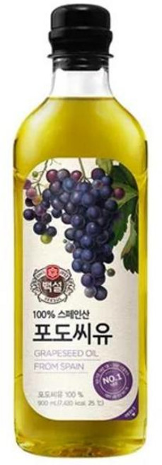 백설 답례품 선물세트 업소용 포도씨유 불포화지방산 900ml, 1개