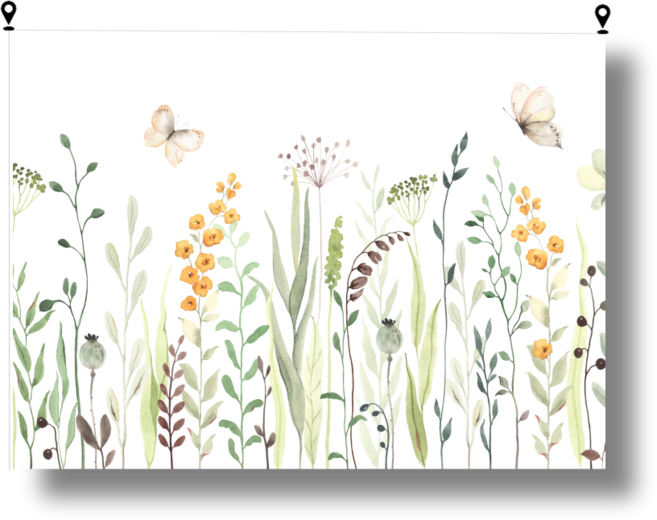 해룸 대형 패브릭 포스터 두꺼비집 가리개 페브릭 태피스트리 가림천 아트 행잉 초대형, 22.한가로운 봄