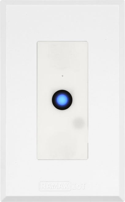 라맥스 IoT 스마트 전등 스위치 매립형 RSW-725R 화이트 터치형, 1구, 1개