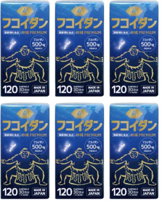 신후코이단 오키나와 프리미엄 30일분, 120정, 6개