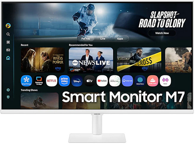 삼성전자 삼성 스마트모니터 M7 S32BM701 UHD 4K 80cm 32인치 컴퓨터모니터, S32FM701 화이트