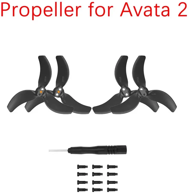 DJI 아바타 2 프로펠러 드론 소품 액세서리 낮은 퀵릴리즈 3032S 컬러 케이스, 01 2 for Avata 2, 1개