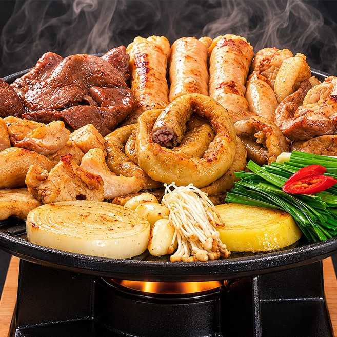 9위 - 모둠4종 760g(소곱창 160g+소대창 200g+소막창 200g+소염통 200g+소스), 1세트, 760g