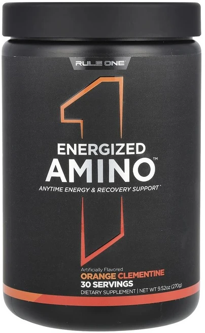 룰원 프로틴 에너자이즈드 아미노 오렌지 클레멘타인 Rule One Proteins Energized Amino Orange Clementine 270g, 1개 - 쿠팡