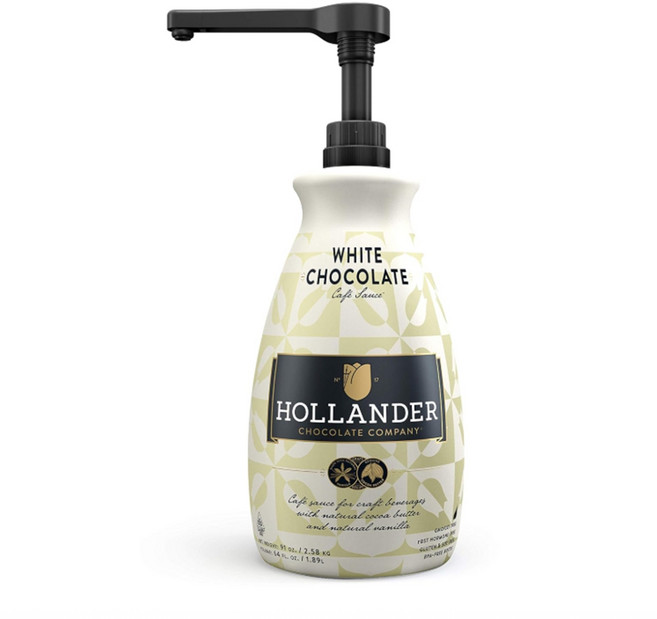 홀랜더 화이트 초콜릿 카페 소스 1.89L