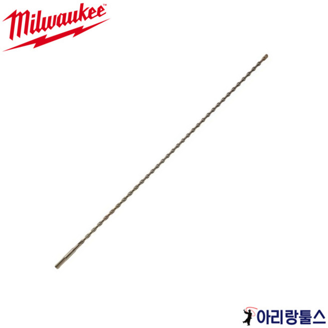 밀워키 4932 3993 27 SDS기리 2날 8x600mm 드릴비트, 1개