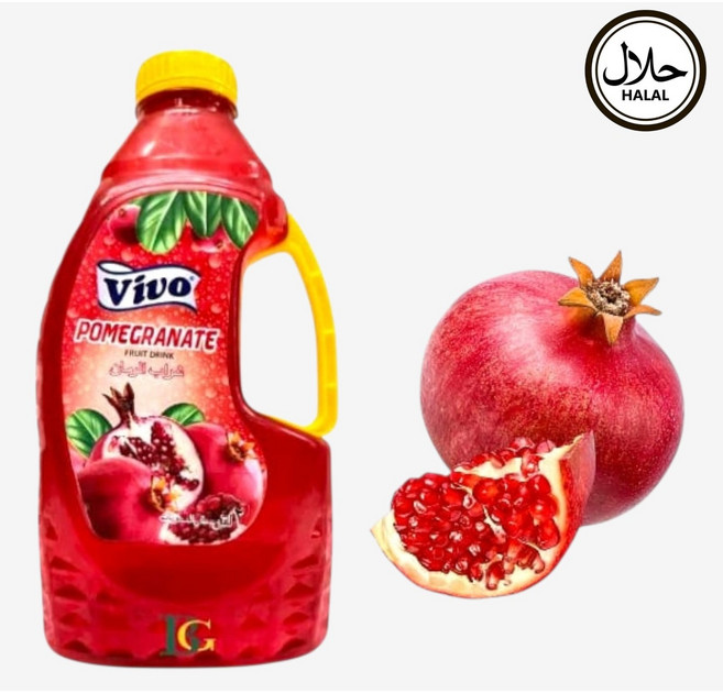 Vivo Pomegranate Fruit Drink 2L 석류 주스 2L, 1개