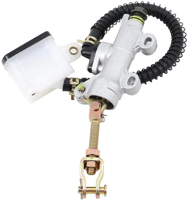 오토바이 리어 풋 유압 브레이크 펌프 쿼드 더트 바이크 피트 마스터 실린더 ATV, 01 1 set, 1개