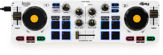 허큘레스 블루투스 패드 컨트롤러 디제이, HERCULES DJCONTROL MIX