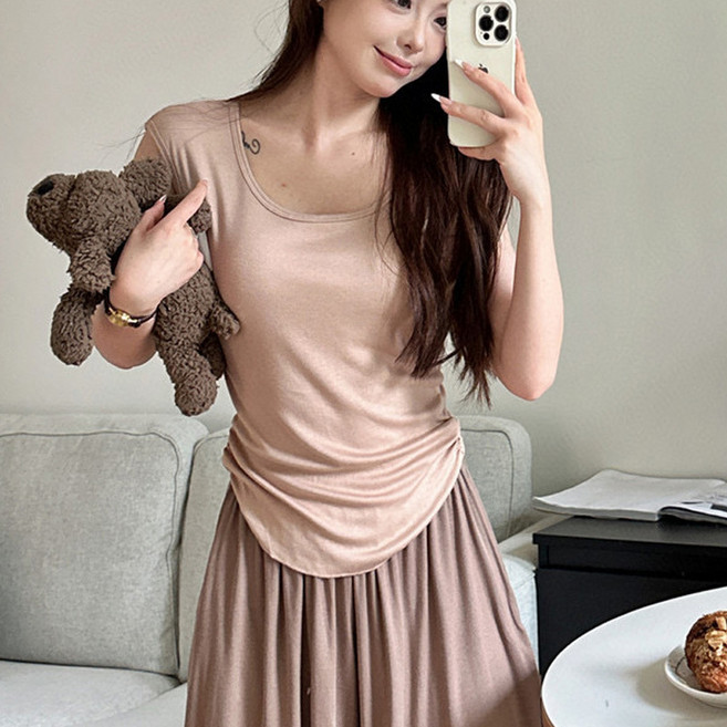 純色休閒家居服套裝