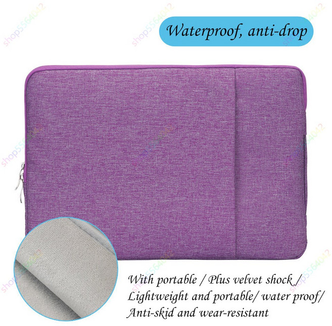 GEEKI 태블릿 파우치 가방 케이스 커버 삼성 호환 갤럭시 탭 S10 울트라 14.6 인치 S9/S8 A9 플러스 S9 S8 S7 FE 12.4 용 슬리브, [00] Purple, 한개옵션2