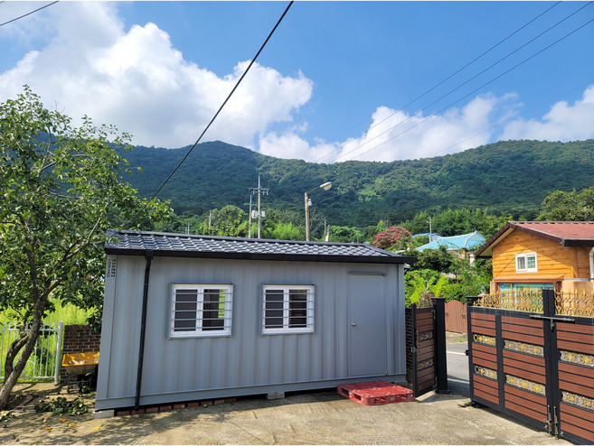 컨테이너 지붕 자재 DIY자재 3*3 3*6 3*9 컨테이너 지붕자재 옵션 구입 배송 일체 포함 가격, 1개