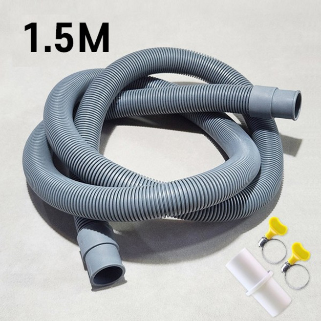 드럼세탁기용 배수호스 삼성/LG/대우, 1세트, 기본형 1.5M+커넥터